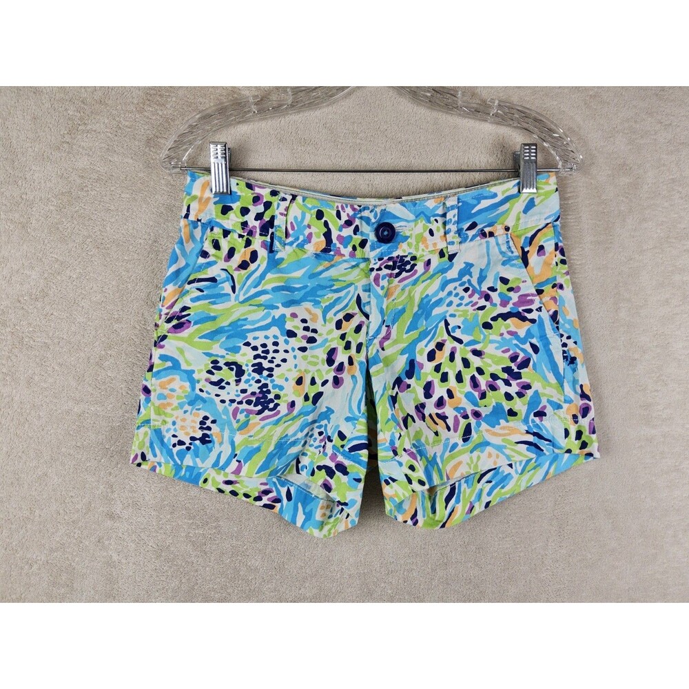 Lilly Pulitzer Women's The Callahan Shorts Multicolor Size 0